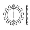 TOOLCRAFT 137815 poistný plech Vnútorný Ø: 70 mm Vonkajší Ø: 98 mm DIN 5406 ocel 10 ks; 137815
