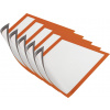 Durable 486909 DURAFRAME MAGNETIC A4 - 4869 magnetický rám DIN A4 oranžová (š x v) 238 mm x 324 mm 5 ks