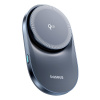 Baseus - bezdrôtový držiak do auta PrimeTrip VC1 Pro (C40169009123-00) - do mriežky ventilácie, Type-C, 15W, Qi2, s chladiacim ventilátorom - čierny