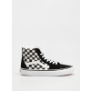 Vans Sk8 Hi (checkerboard/blk/tr wht) 40.5, čierna
