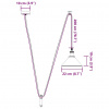 VidaXL Závesná lampa výškovo nastaviteľná E27 lesk tmavomodrá Ø 22 cm - Modrá - 251651-267245