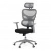 Nábytek PEGAS s.r.o. Kancelářská židle, houpací mechanismus, šedá, KA-K2081 GREY