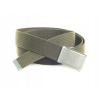 Opasok - Bull Khaki Base, Green - Pánsky produkt (100% hnedý kožený nohavice pás)