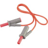 VOLTCRAFT MSB-501 bezpečnostné meracie káble [lamelový zástrčka 4 mm - lamelový zástrčka 4 mm] 0.50 m červená 1 ks; VC-8063400