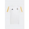 adidas Performance tričko detské bavlnené REAL MADRID KG2954 biela 152