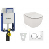 Geberit SET Kombifix 110.302.00.5 +WCzávesné Id.Standard TESI +sedátko +Sigma20 Biela/Chr 110.302.00.5 NF4