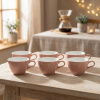 SELTMANN WEIDEN LIFE FASHION POSH ROSE 12 ks pre 6 osôb - porcelánová kávová súprava (šálky 370 ml) s motívom ruží
