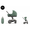 Cybex Platinum CYBEX Priam Set + Platinum Footmuff leaf green 2025 rose gold