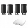 Termostatická hlavica SMART Zigbee 4X + HUB brána