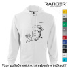 Mikina RANGER® - ŠÉFKUCHÁR Biela 3XL