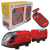 BABU vláčiky - R/C Elektrický vláčik červený - set 2 ks