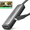 AXAGON RVC-HI8KPD, USB-C -> HDMI 2.1 redukce / adaptér, 8K/60Hz, 4K/144Hz, HDR10+, PD100W