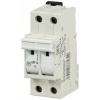 MFV-EM Poistkový FVP odpínač valcových poistiek 2P DIN-35 OEZ OPF10-2 F30A/1000V-DC/20kA (Elektromateriál FV systému, Popis: Poistkový 1/2/3-Pole FVP odpojovač valcových DC poistiek, Istenie: 1-30A, U