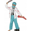 KOSTÝM ZOMBIE DOKTOR LEKÁR HALLOWEEN 128