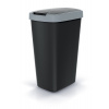 PROSPERPLAST Odpadkový kôš COMPACTA Q svetlo šedý, objem 45l