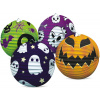 Lampion Halloween koule 25cm na svíčku / žárovku kulatý 4 druhy