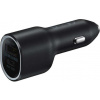 Samsung duálna autonabíjačka 40W (USB, USB-C) P-L4020NB, čierna 8806094000795