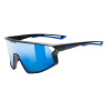 Uvex Skyryse - Black Matt/Mirror Blue one size