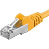 Premiumcord sp6asftp020Y Patch, CAT6a S-FTP, RJ45-RJ45, AWG 26/7, 2m, žlutý