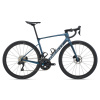 GIANT DEFY ADVANCED 0 Ocean Twilight/Chrome 2025 pohodlná karbonová silnička v elektrice velikost M (171-181cm)