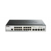 D-Link DGS-1510-20, 20-port Gigabit Stackable SmartPro Switch, 2x SFP, 2x 10G SFP+ (DGS-1510-20/E)