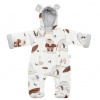 NEW BABY Dojčenský Wellsoft zimný overal New Baby Eskimo Veľ. 74