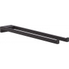 Hansgrohe AddStoris - Držiak uterákov dvojitý, dĺžka 450 mm, matná čierna 41770670