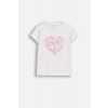 COCCODRILLO COCCODRILLO Tričko s krátkym rukávom rozmer 110 farba biely pre dievčatá