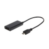 Adaptér Micro USB na HDMI Gembird A-MHL-002 čierny (A-MHL-002)