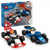 Stavebnica LEGO City 60464 Pretekárske autá Williams Racing a Haas F1, 92 dielikov