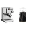 Rancilio Silvia E + Eureka Mignon Turbo, BL black