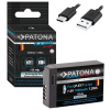 PATONA baterie pro foto Canon LP-E17 1000mAh Li-Ion Platinum USB-C nabíjení PT1352