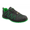 BENNON KNITTER S1 ESD GREEN LOW / Bezpečnostná poltopánka S1 ESD - čierna / zelená 40