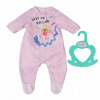 BABY Born Oblečenie Spací vak Pajacík pre bábiku 36 cm Ružový 830574