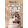 Flamingo Adventný kalendár s maškrtami pre mačky 295g
