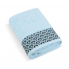 Brotex Froté uterák Čipka 50x100cm 500g svetlo modrá