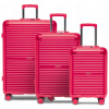PUCCINI Súprava CESTOVNÝCH KUFRov Polykarbonát PC Set Tvrdé 3v1 PC034-3