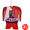 SPORTTEAM Mini HOKEJ ČR 2 2 ks