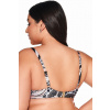 Ava Lingerie Vystužený horný diel plaviek SK-220 Čierno-béžová 90F