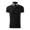 MALFINI PREMIUM Polokošile Collar Up 256, krátký rukáv, pánská MAL-2560118 3XL Černá