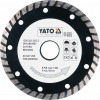 Yato | Kotouč řezný diamantový 125 x 22,2 x 2,6 mm turbo YT-6023