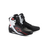 Topánky FASTER-4, ALPINESTARS (čierna/biela/červená, veľ. 45,5)