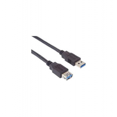 PremiumCord Prodlužovací kabel USB 3.0 Super-speed 5Gbps A-A, MF, 9pin, 1m (ku3paa1bk)