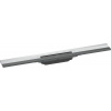 Hansgrohe RainDrain Flex, vrchná sada sprchového žľabu 800, skracovateľný, pre inštaláciu ku stene, chrómová, HAN-56051000