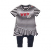 DIRKJE Set 2dielny C-SO SPORTY GIRL BOSS 74 Navy-White 31C-34351-74