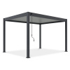 Gutroof Terasová pergola ELEGANCE 3x4 antracit/svetlosivá