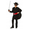 KOSTÝM ZORRO BANDITA ZLODEJ 128