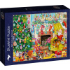 BLUEBIRD Puzzle Veselé Vianoce z 50. rokov 1000 dielikov