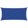 Slnečná plachta, 160 g/m², modrá, 3x6 m, HDPE