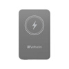 Verbatim, power banka s bezdrôtovým nabíjaním, 5V, nabíjanie telefónu, 32244, 5 000mAh, magnetické pripevnenie, šedá